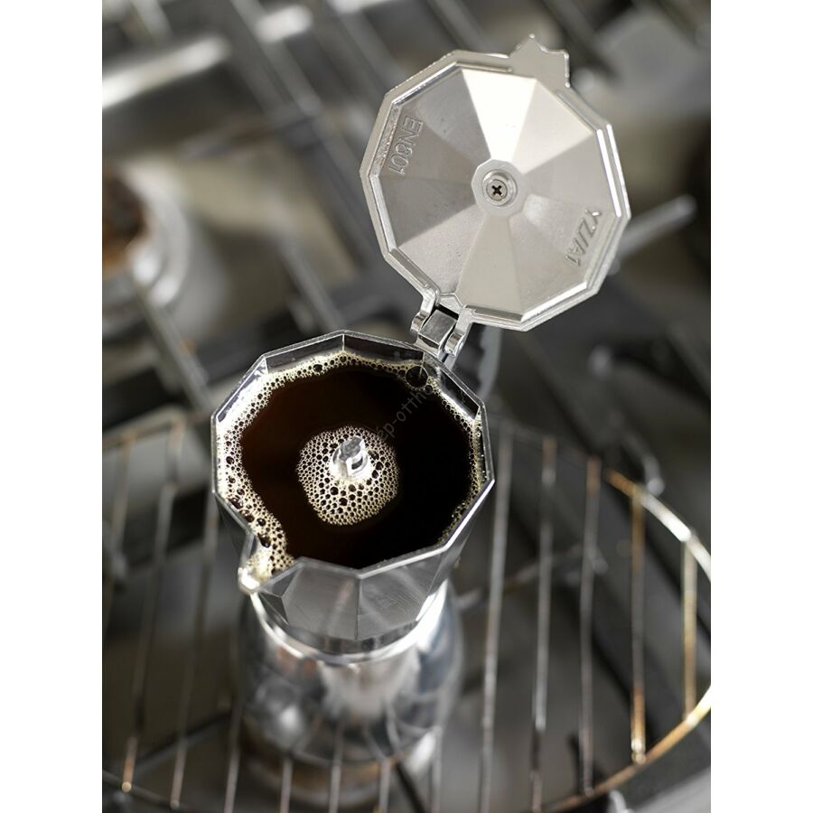 Aluminium kávéfőző 200ml (3 személyes), Classic Espresso, piros, La Cafetiére Aluminium kávéfőző 200ml (3 személyes), Classic Espresso, piros, La Cafetiére